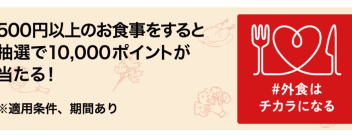 au PAY「＃外食はチカラになる」プロジェクトの参加キャンペーン