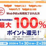 ハズレなし!「じゃらん」利用で最大全額dポイントで還元になるキャンペーンが開催中!