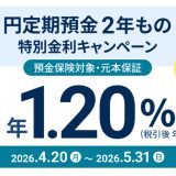 【2026年5月最新】住信SBIネット銀行「円定期預金2年もの 特別金利キャンペーン」徹底解説